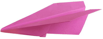 Самолет-голубь из листа бумаги